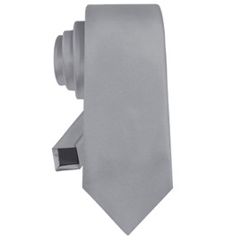 Mantieqingway Mens Ties Solid Color 3.15" Formal Tie Woven Silk Neck Ties for Daily Dress,Business, Wedding, Groomsmen