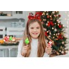 Fruidles Christmas Lollipop, Santa Clause, Christmas Tree, Candy Canes Lollipops,