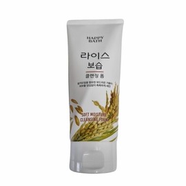 Happy Bath Siam Happy Bath Rice Moisturizing Cleansing Foam 200g Face Wash (WDC72EF) / 샴 해피바스 라이스 보습 클렌징폼 200g 세수 세안 (WDC72EF)