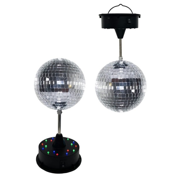 Lightahead 6 " LED Mirror Mirror bo-rupa-texi-raitodyisukopa-texi- DJ Light Effect Mirror Ball