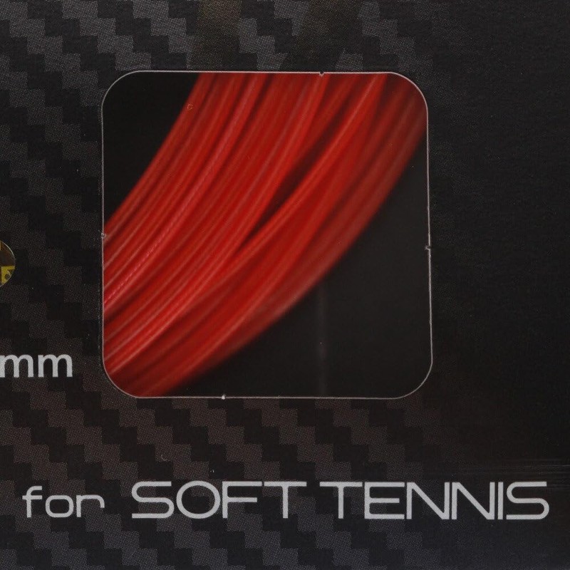 YONEX Soft Tennis String V-Axel Shine Red SGVA