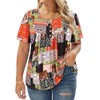 RITERA Plus Size Tops for Women Button Up Oversized Summer