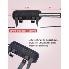 Adjustable Foot Weights Ankle Straps Dumbbell Attachment for Feet 1pc - Leg Curl Kickbacks, Leg Extensions Booty Workouts