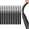Tbestmax 12 Pzas Varitas para Mascara Cepillos Reutilizables de Silicona