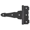 National Hardware N109-041 SPB841 Ornamental T Hinge in Black,4 Inch