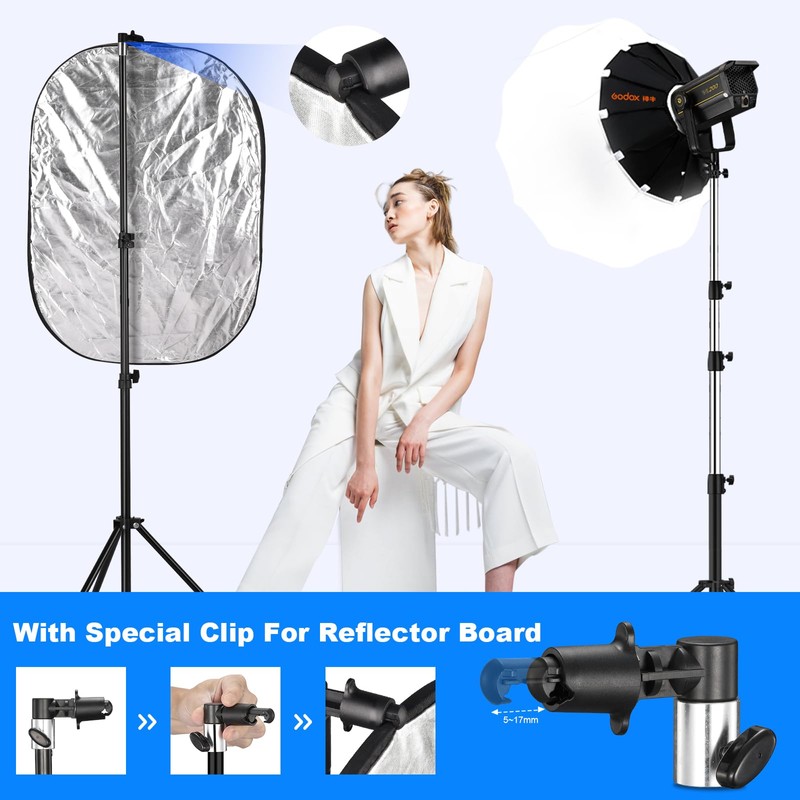 Soonpho Reflector Photography 31 x 47 inch/80 x 120cm 5-in-1