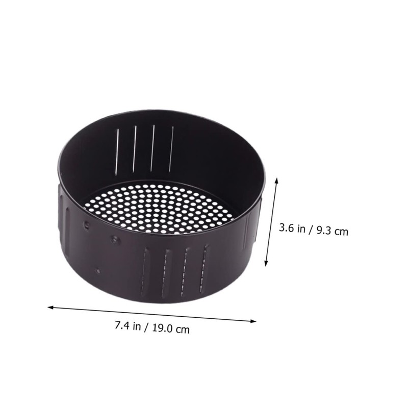 Zerodeko 1Pc Non Stick Air Fryer Replacement Basket Fryer Accessory