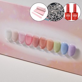 classic nail Moregel Glimmer Magnetic Gel 10-piece set + 2 top gels / 모어젤 글리머 자석젤 10종 세트+탑젤2개
