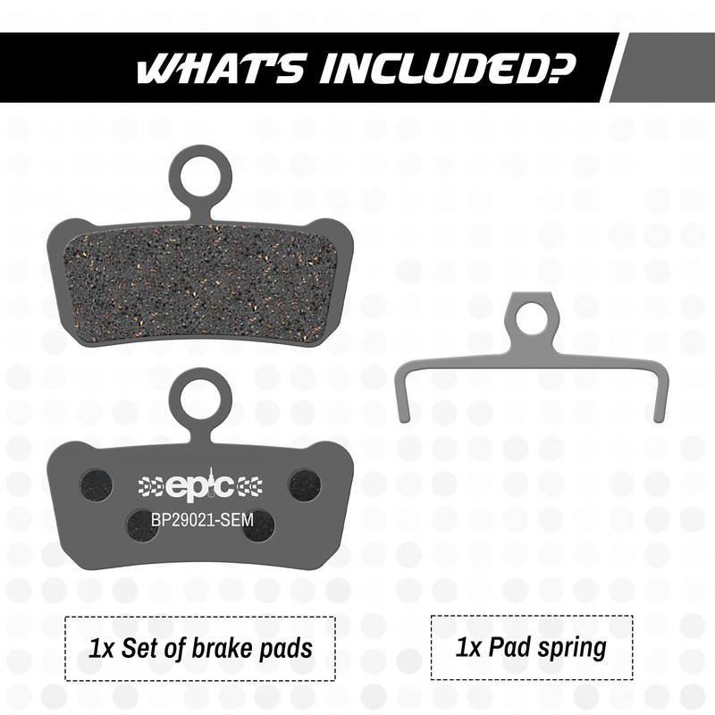 epic Disc Brake Pads for SRAM G2, Guide, Guide Ultimate