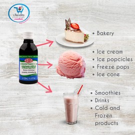 Deiman Artificial Food Flavoring Creamy Strawberry Concentrate E-15 4 fl oz