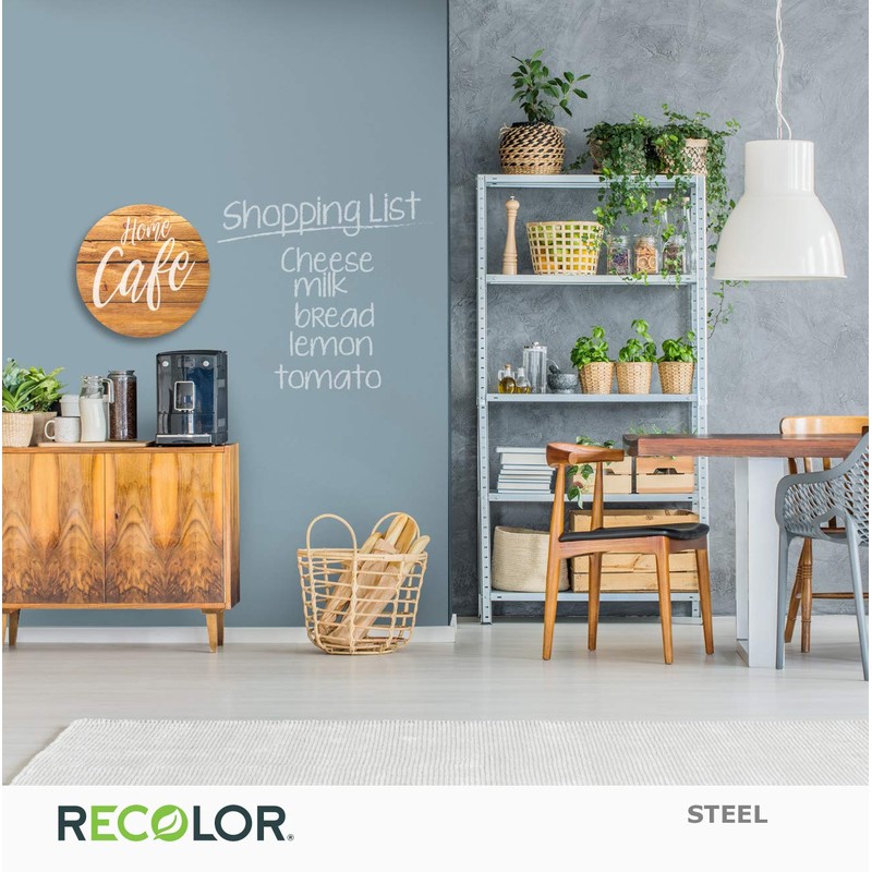 RECOLOR Recycled Interior Matte Finish Latex Paint for Walls and