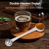 Dual Sided Measuring Spoons, 5ml and 15ml Stainless Steel Coffee