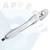 APPERFiT Exterior Door Handle w/Lock Cover End Cap for Front