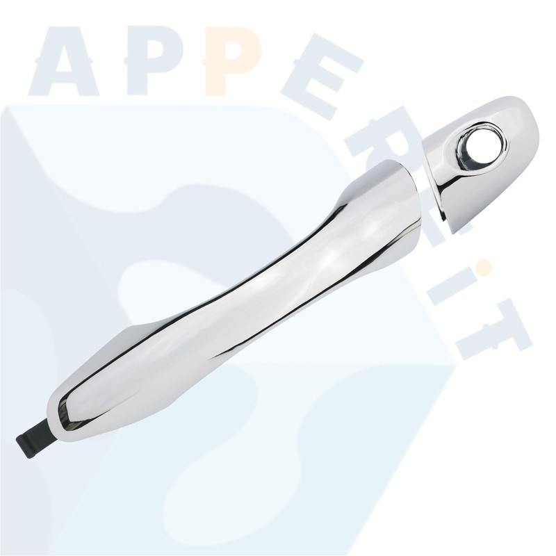 APPERFiT Exterior Door Handle w/Lock Cover End Cap for Front