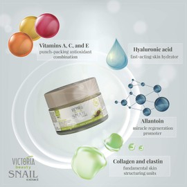 Snail Extract Anti-Ageing Face-Cream Concentrate for Day & Night - 50ml by Victoria Beauty