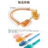 N.M.JAPAN Coiled Chord Strap Clip (Prevents falling of keys, commuter