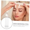 BUGUUYO 3pcs Microblading Position Mapping Pens for Eyebrows Manual Use