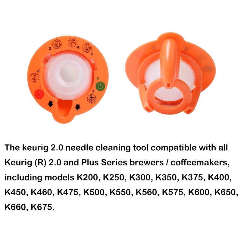 2 Pack Needle Cleaning Tools Compatible With Keurig 2.0 Coffeemakers