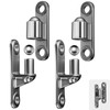Dakzhou 304 Stainless Steel Gate Hinges 5/8" Heavy Duty Door