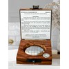 QADEEM Forestry Suppliers Spherical Crown Densiometer, Convex with Leather Case