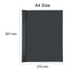 RAYSON Thermal Binding Covers, 25 Sheets, 3 mm, A4, Black