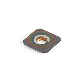 Amana Tool RCK-453-DLC Solid Carbide Insert Cutter Replacement Knife Blade for Solid Wood, 4 Cutting Edges Diamond-Like Carbon (DLC) 10.5 x 10.5 x 1.5mm x 45 Degree Angle