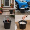 Multi Purpose Plastic Bucket with a Handle, 9-qt. House Cleaning,