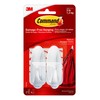 Command Medium Designer Hooks, 2 Hooks and 4 Strips, Damage-Free