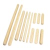 Goodtar 12 PCS Solid Bamboo Massage Stick Sets Warm Bamboo