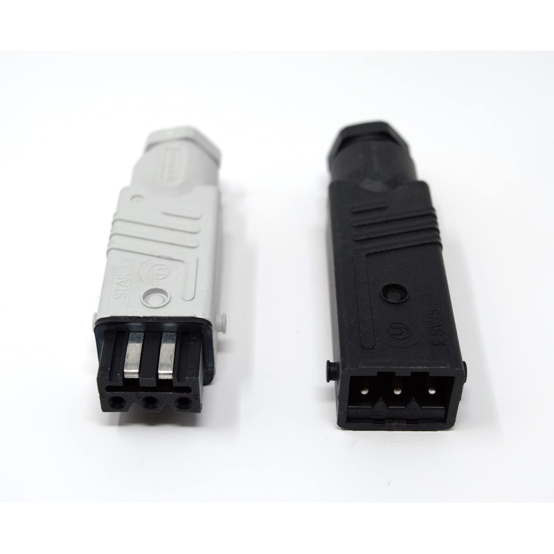 Hirschmann coupling plug set for blinds, awnings, roller shutters. 230