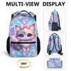 GiftRomance Backpack for Girls, Cute Cat Bookbag for Kids 5-8,