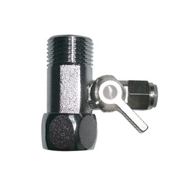 Malida Ball Valve Water Faucet Tap Feed Water Filters RO Reverse Osmosis (1, Conjoined,1/2" x 1/2" x 1/4")