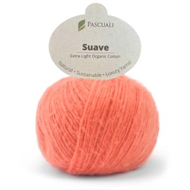 Pascuali Suave, 25 g, 100% Organic Cotton, Colour: Orange 72
