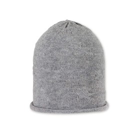 Sterntaler Baby Bonnet Maille Cold Weather Hat, Grey (Silber Mel. 542), Small (Manufacturer size:35)