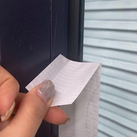 Draft Blocker Window Gap Sealing Weatherstrip Tape White 4ea