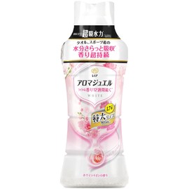 Lenor Happiness Aroma Jewel Scented Beads, White Sabon, Main Unit, Extra Large, 27.7 fl oz (805 ml)