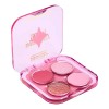 Cuarteto De Sombras Para Ojos Paleta Intensity Glam Pink Up