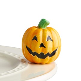 Nora Fleming Hand-Painted Mini: Carved Cutie (Jack O' Lantern) A216