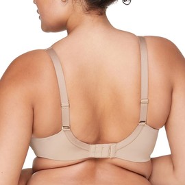 ThirdLove Classic Unlined Minimizer Bra, Full Coverage Support, Smoothing & Comfortable, Minimizes Bust, Bras for Women Taupe