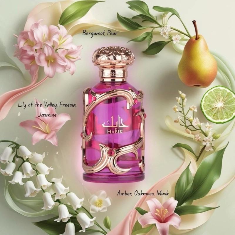Lattafa Habik For Women Eau De Parfum Spray 100ml (3.4