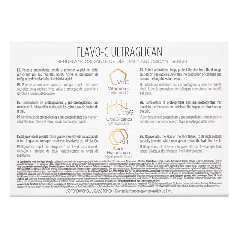 ISDIN Isdinceutics Flavo-C Ultraglican Antioxidant Day Serum (30 ampoules)