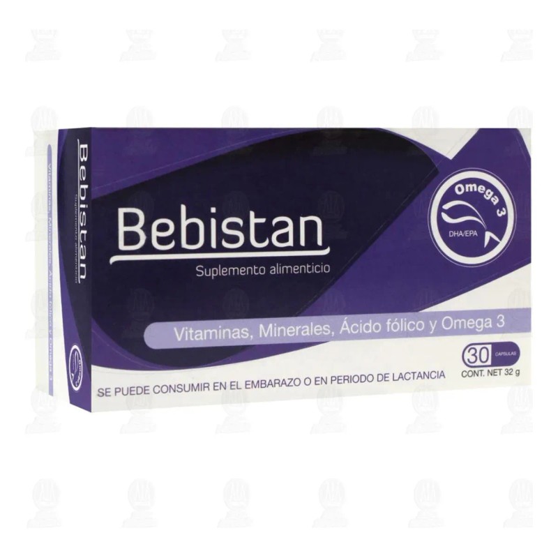 Suplemento Bebistan Sabor Ninguno De 32g - Cápsulas