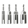 1/4 Inch Hex Shank, Slot Wing Nuts Drill Bit Socket