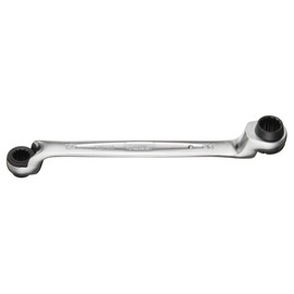 TONE RM75A-1214 Double-ended Ratchet Glasses Wrench (Deep Hole Type) Double Sided Width 0.5 x 0.6 inches (12 x 14 mm)