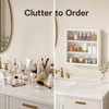 Bathroom Organizer for Cosmetics and Toiletries - Transparent Multi-Layer Display