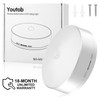 Youtob Battery Powered Motion Sensor Ceiling Light, Battery Operated LED