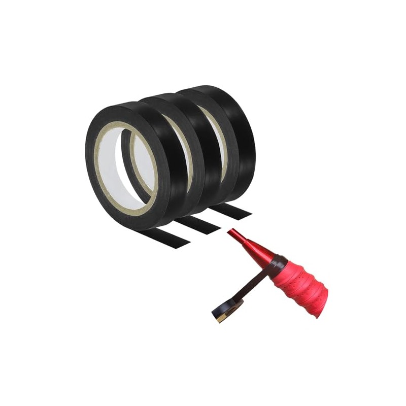 Coollooda グリップテープ グリップ 3本入り 滑り止め 吸汗 通気性 衝撃吸収 テニスラケット バドミントン