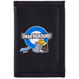 2Stoned Original unisex wallet made of polyester in various colours with Velcro fastener, Neoprene/underground, Casual