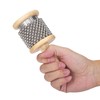 Wooden Hand Shaker Cabasa Percussion Instrument Small Size for Student
