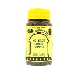 No Salt Lemon Pepper-3.6 oz-Small Bottle